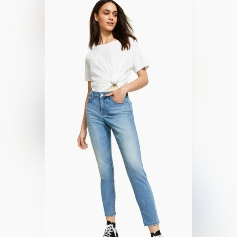 Style & Co. Curvy Skinny Leg Blue Jeans Size 10